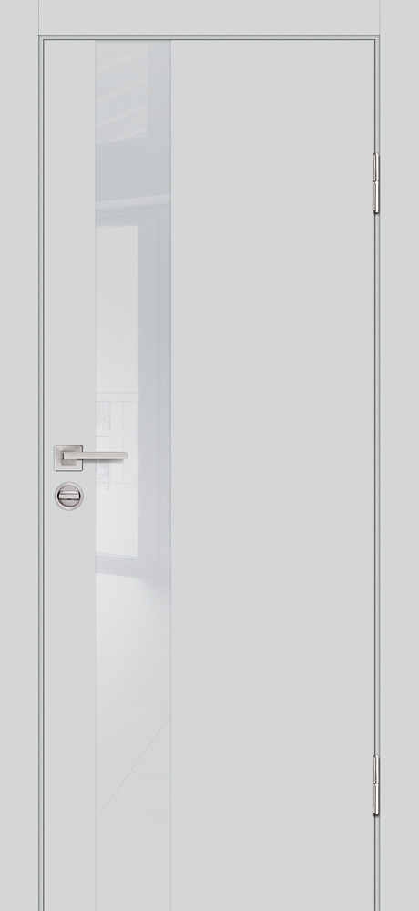Двери ЭКОШПОН, ПВХ PROFILO PORTE P-10 со стеклом Агат размер 200 х 60 см. артикул F0000097281