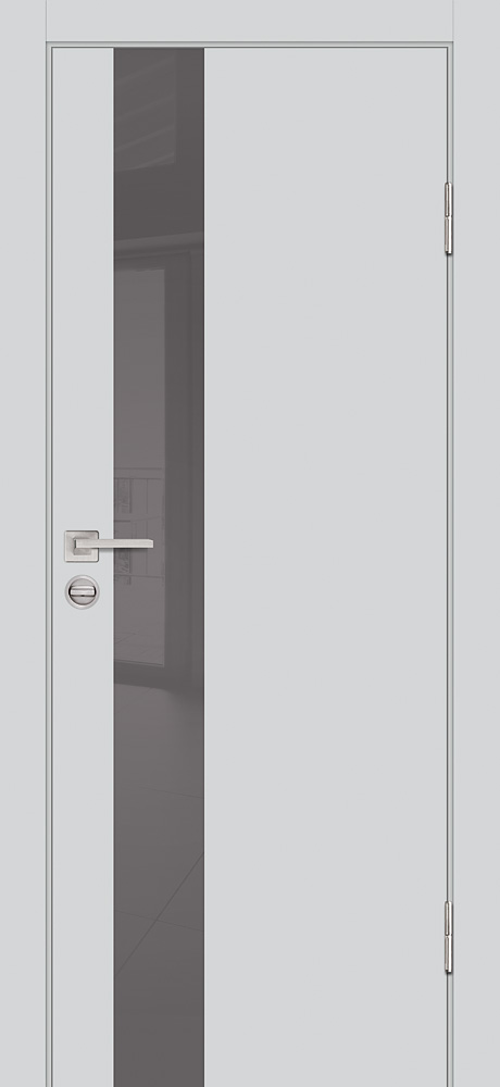 Двери ЭКОШПОН, ПВХ PROFILO PORTE P-10 со стеклом Агат размер 200 х 60 см. артикул F0000097282