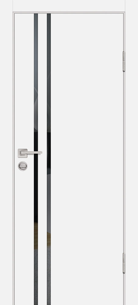 Двери ЭКОШПОН, ПВХ PROFILO PORTE P-11 со стеклом Белый размер 200 х 60 см. артикул F0000097420