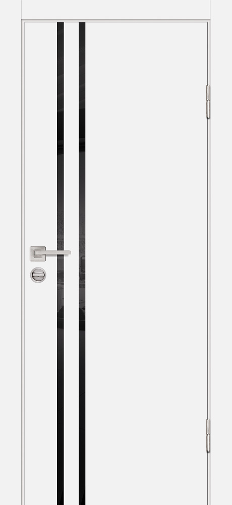 Двери ЭКОШПОН, ПВХ PROFILO PORTE P-11 со стеклом Белый размер 200 х 60 см. артикул F0000097423