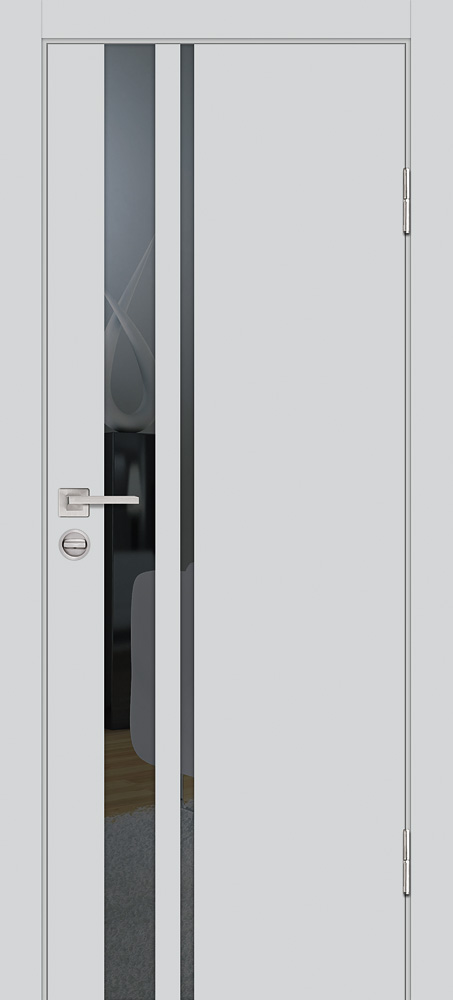 Двери ЭКОШПОН, ПВХ PROFILO PORTE P-16 со стеклом Агат размер 200 х 60 см. артикул F0000097646