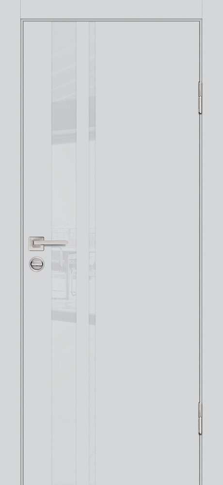 Двери ЭКОШПОН, ПВХ PROFILO PORTE P-16 со стеклом Агат размер 200 х 60 см. артикул F0000097647