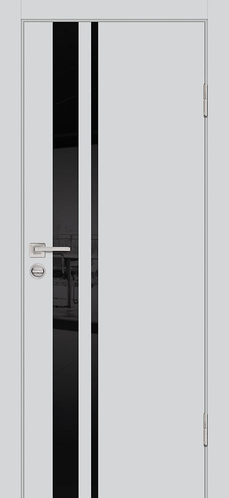 Двери ЭКОШПОН, ПВХ PROFILO PORTE P-16 со стеклом Агат размер 200 х 60 см. артикул F0000097649