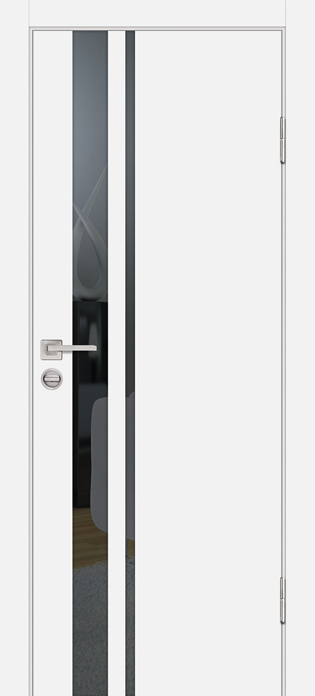 Двери ЭКОШПОН, ПВХ PROFILO PORTE P-16 со стеклом Белый размер 200 х 60 см. артикул F0000097666