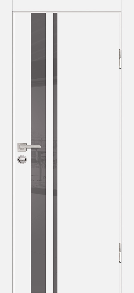 Двери ЭКОШПОН, ПВХ PROFILO PORTE P-16 со стеклом Белый размер 200 х 60 см. артикул F0000097668
