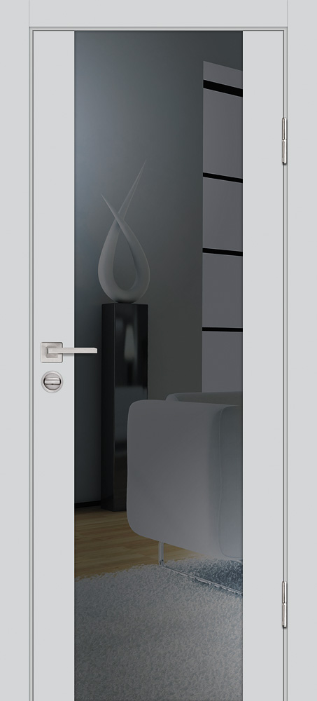Двери ЭКОШПОН, ПВХ PROFILO PORTE P-7 со стеклом Агат размер 200 х 60 см. артикул F0000098024