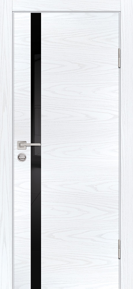 Двери ЭКОШПОН, ПВХ PROFILO PORTE P-8 со стеклом Дуб скай белый размер 200 х 60 см. артикул F0000098227