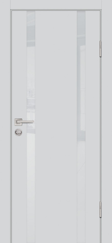 Двери ЭКОШПОН, ПВХ PROFILO PORTE P-9 со стеклом Агат размер 200 х 60 см. артикул F0000098265