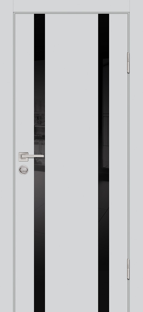 Двери ЭКОШПОН, ПВХ PROFILO PORTE P-9 со стеклом Агат размер 200 х 60 см. артикул F0000098267