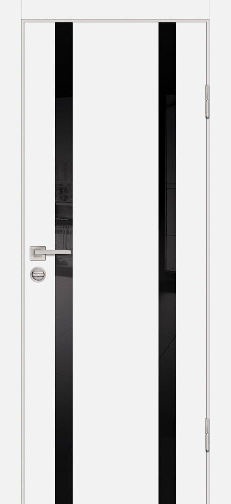 Двери ЭКОШПОН, ПВХ PROFILO PORTE P-9 со стеклом Белый размер 200 х 60 см. артикул F0000098287