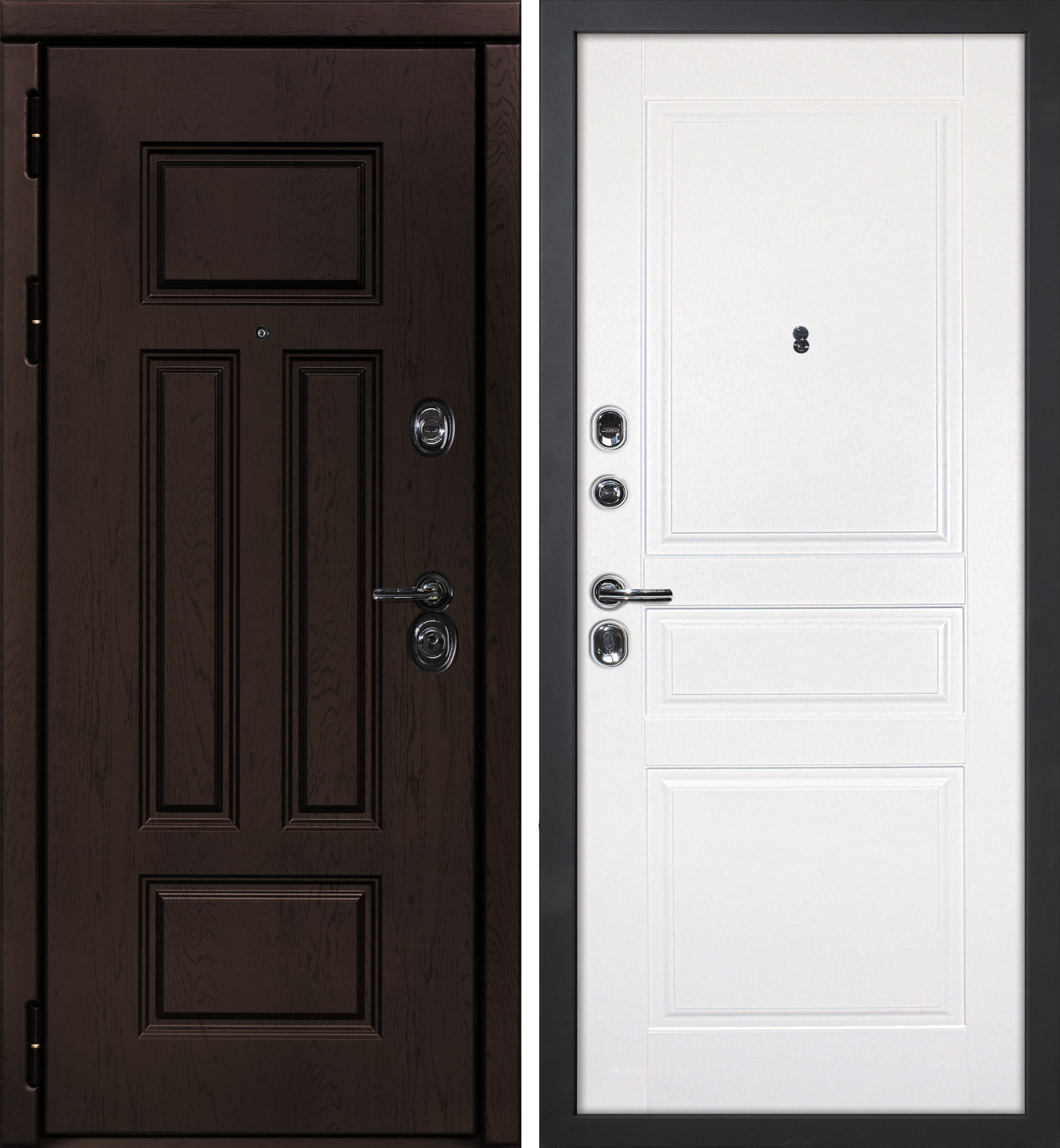 Дверь Э-2 /Смальта-01  /  2050 х 860 правое 