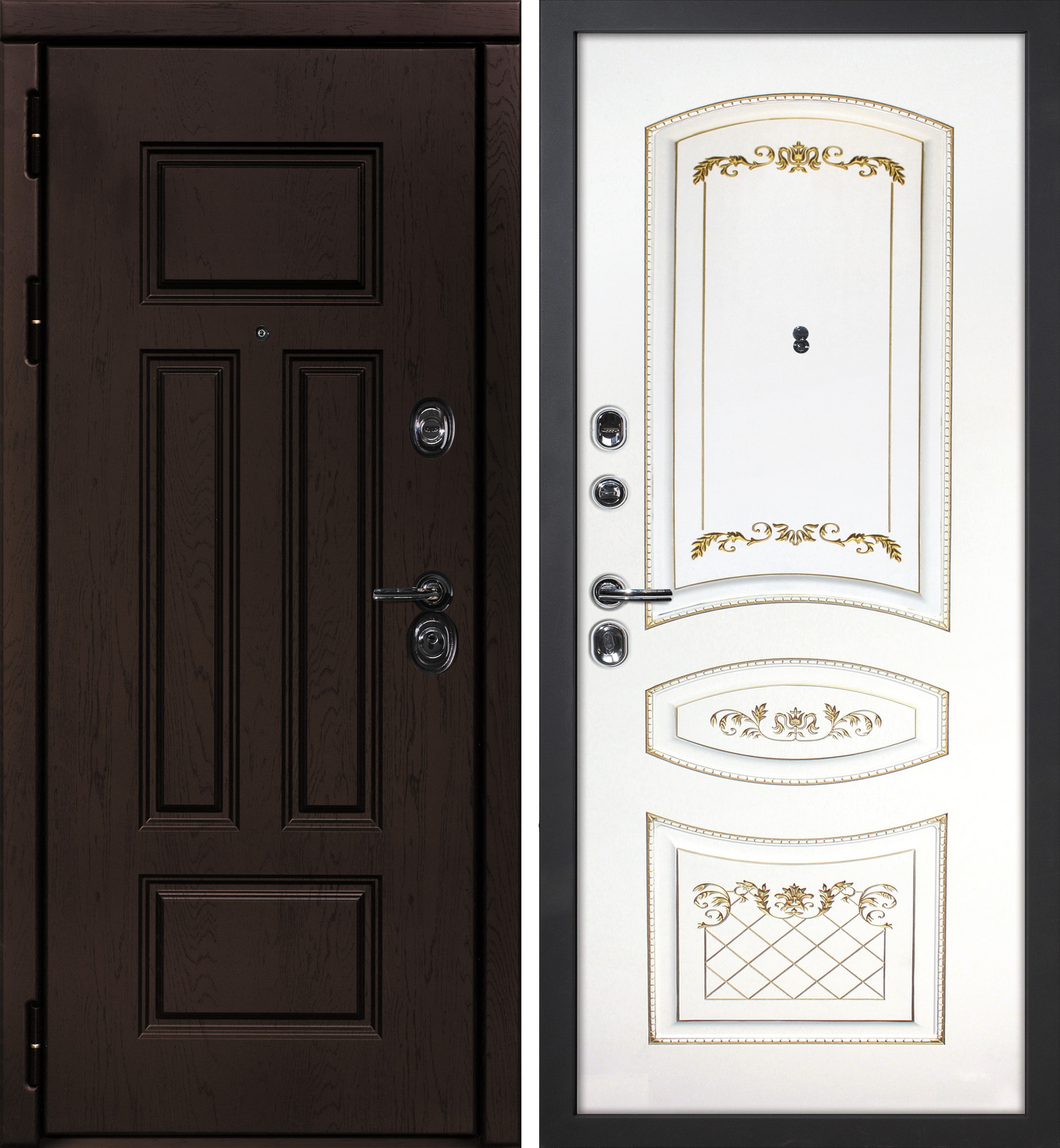 Дверь Э-2 /Смальта-05   /  2050 х 860 левое 