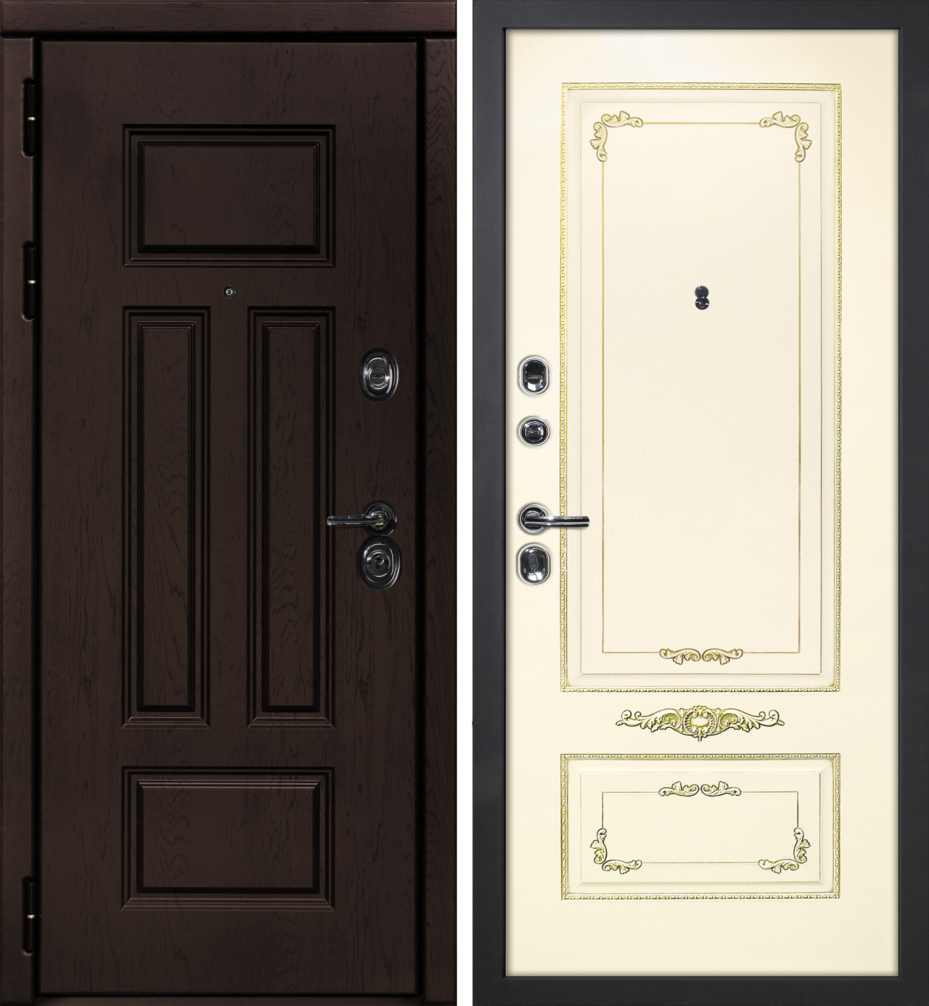 Дверь Э-2 /Смальта-09   /  2050 х 860 левое 