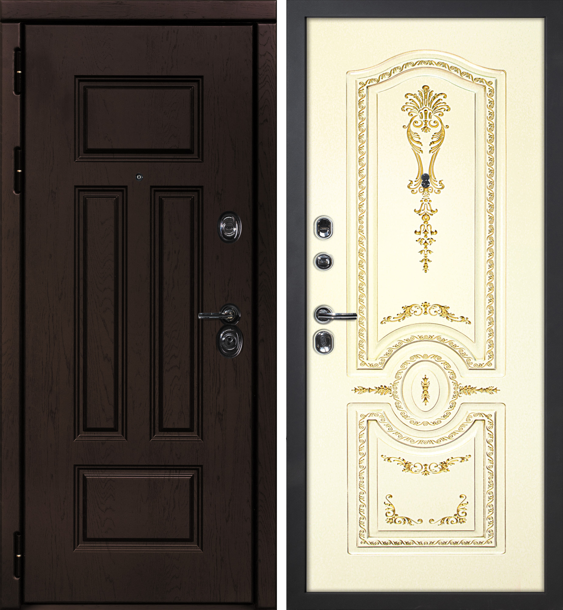 Дверь Э-2 /Смальта-11   /  2050 х 960 правое 