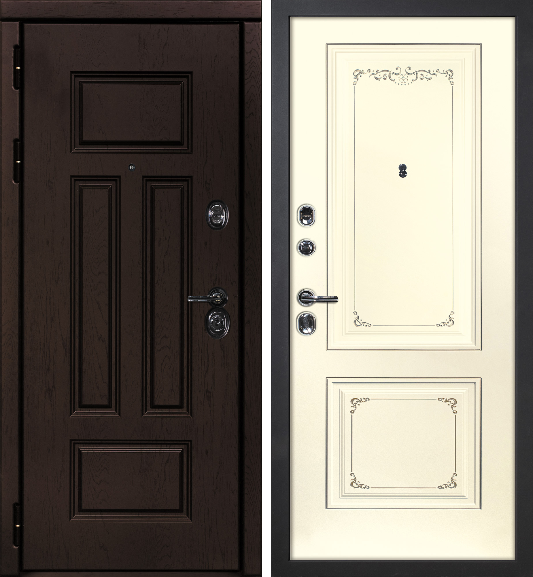 Дверь Э-2 /Смальта-14   /  2050 х 960 левое 