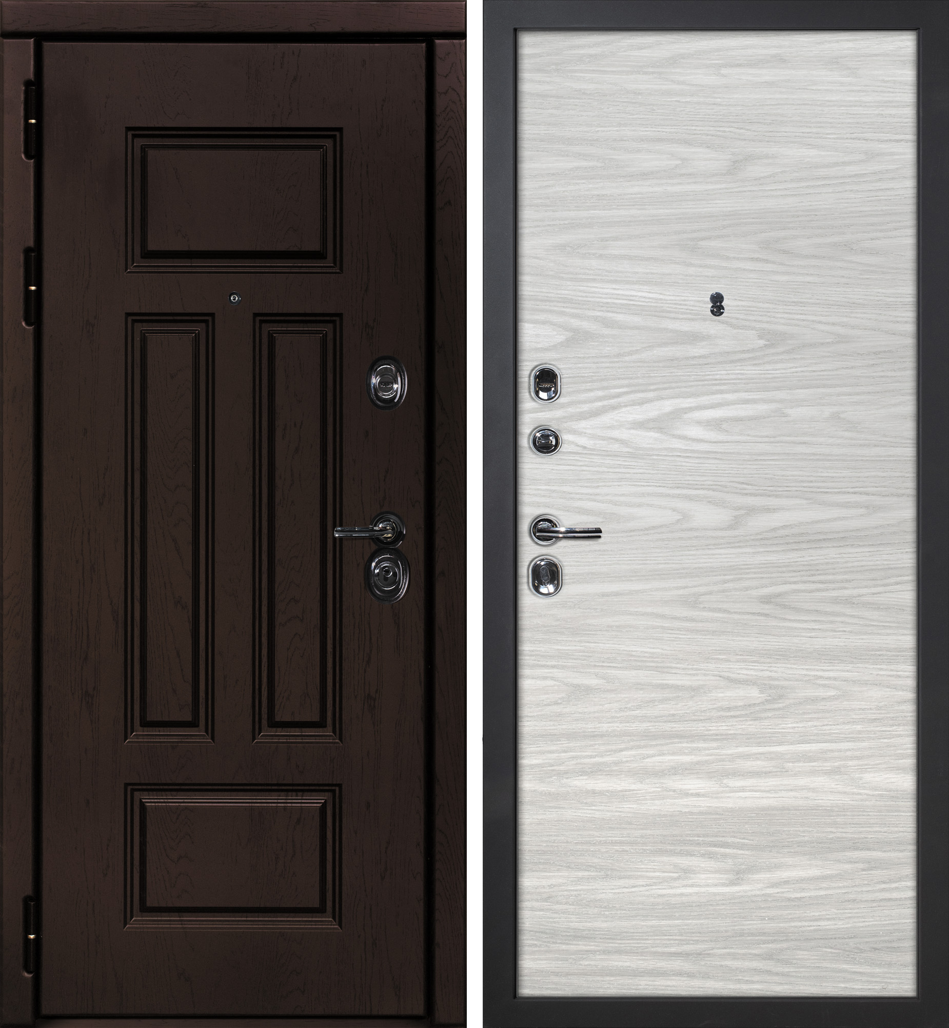 Дверь Э-2 / Гладкая  /  2050 х 960 левое 