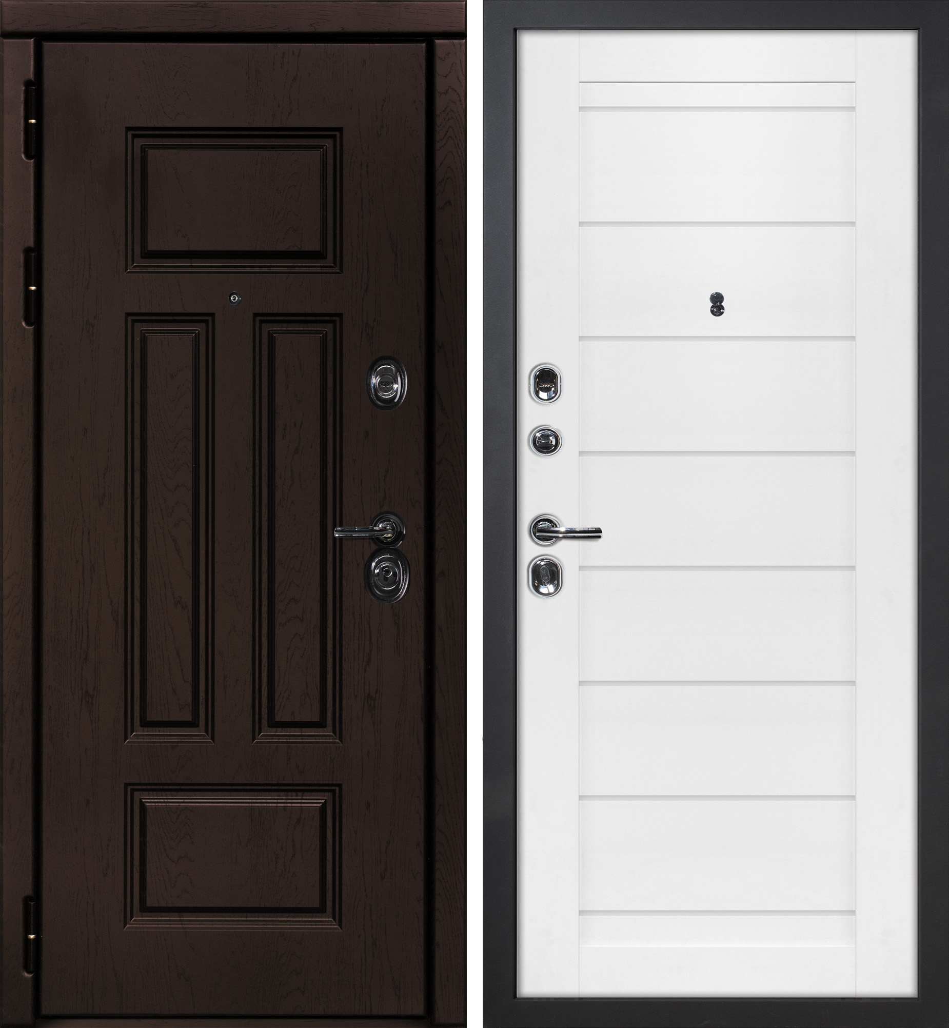 Дверь Э-2 / ТЕХНО-708   /  2050 х 960 правое 