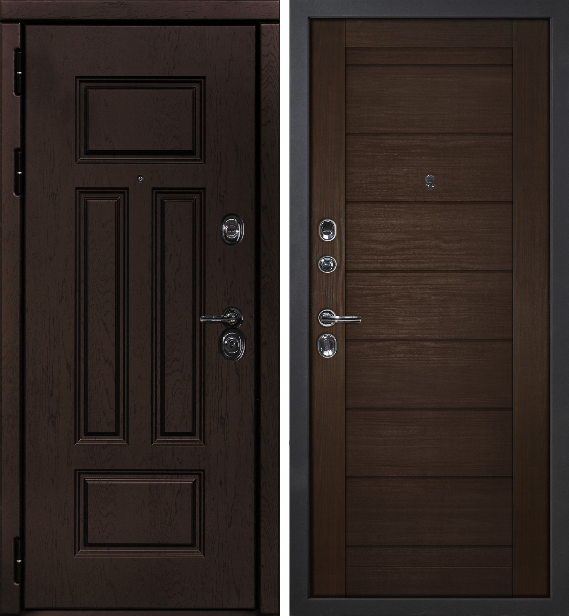 Дверь Э-2 / ТЕХНО-708   /  2050 х 960 правое 