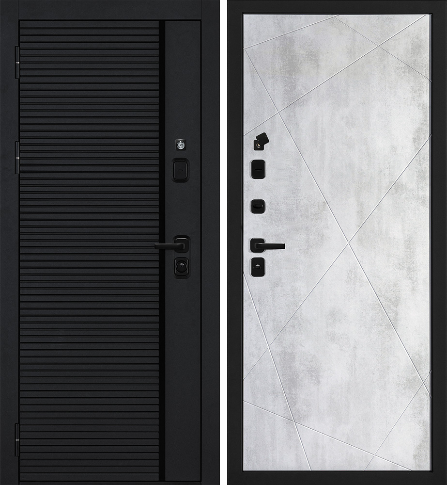 Дверь Галактика-173/PR- 103  /  2050 х 980 правое 