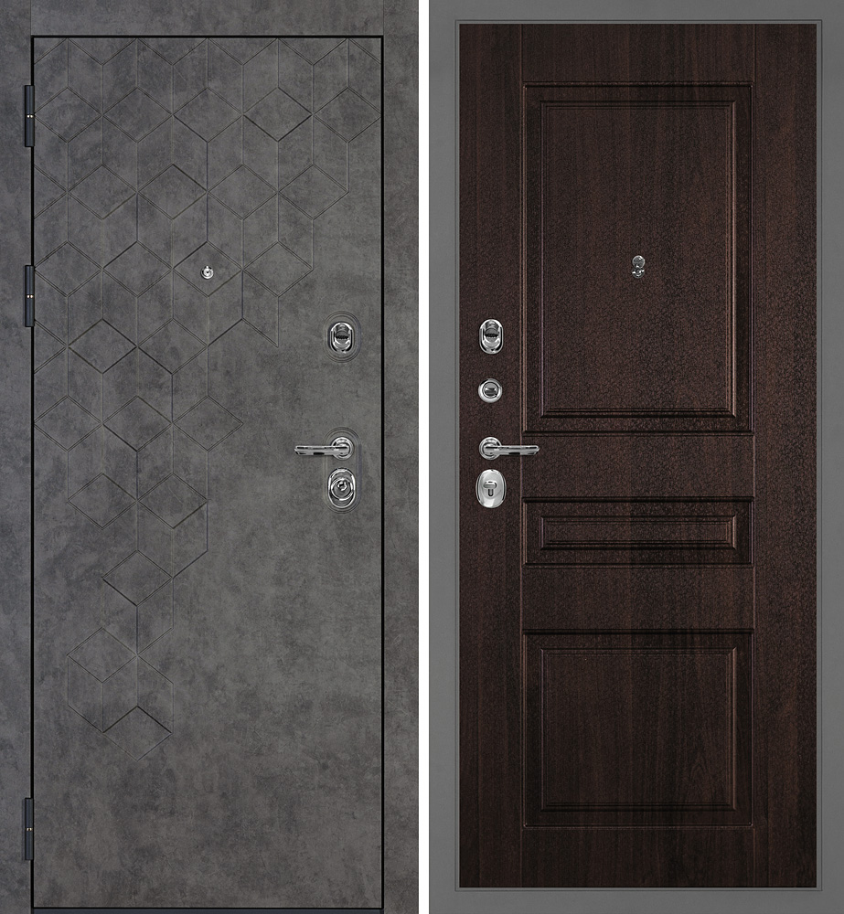 Дверь Тетра-126/PR-150  /  2050 х 860 правое 