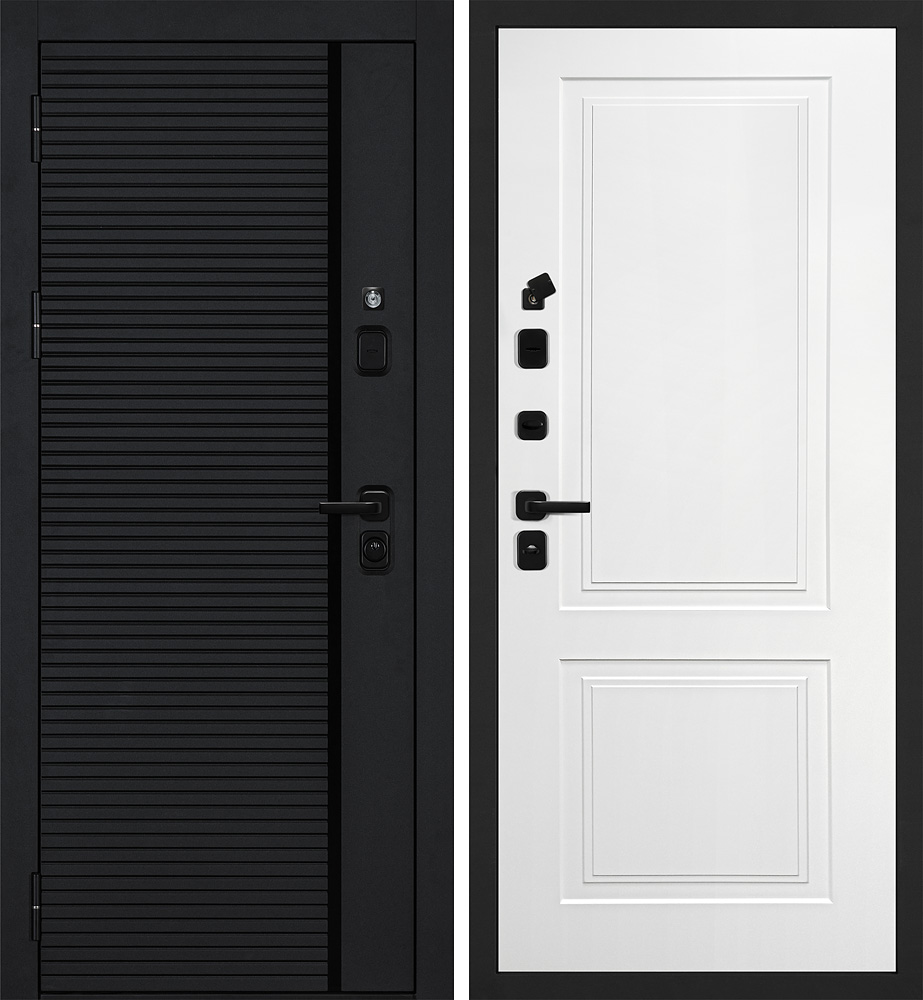 Дверь Галактика-173/Smalta-Line 04  /  2050 х 880 правое 