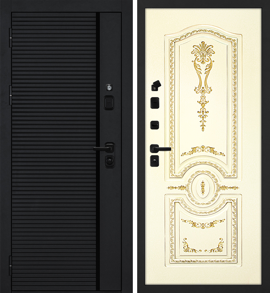 Дверь Галактика-173/Smalta 11  /  2050 х 980 правое 