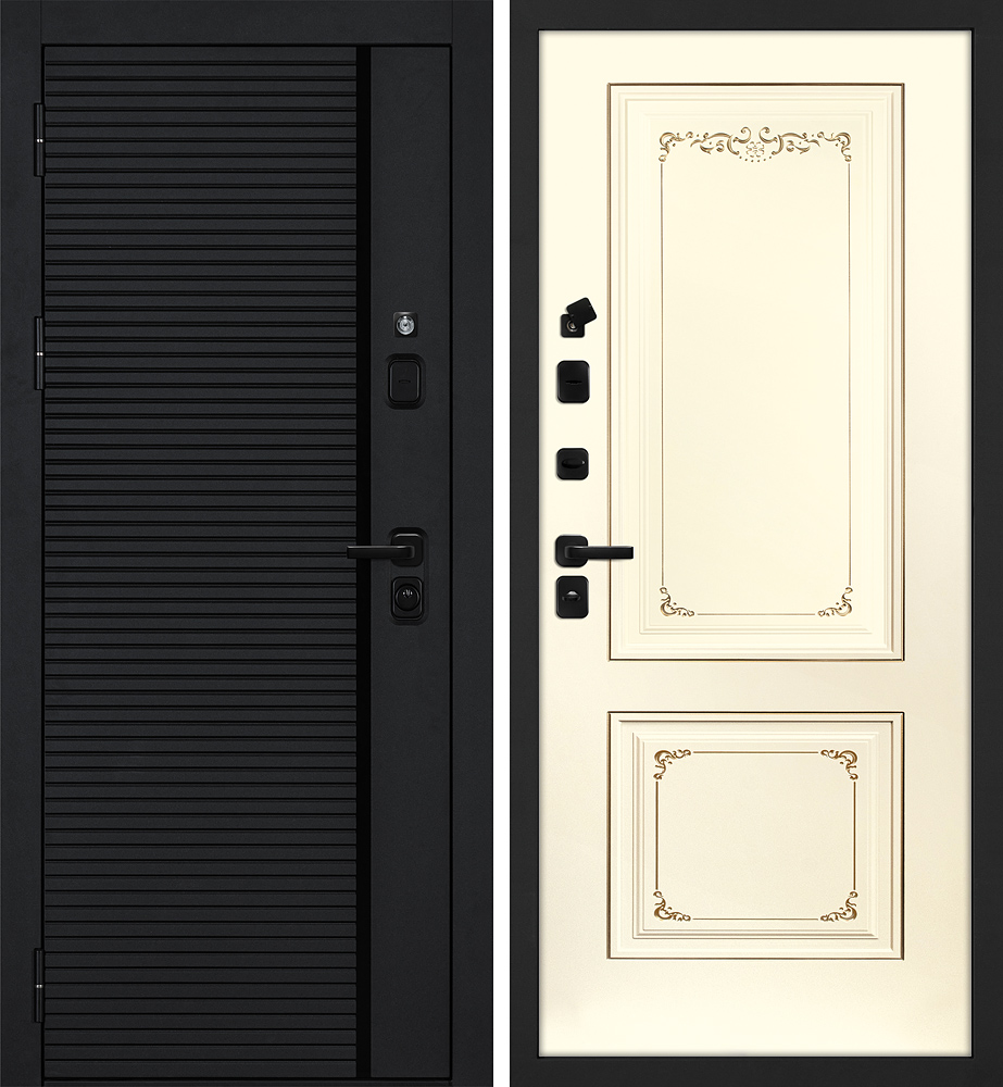 Дверь Галактика-173/Smalta 14  /  2050 х 880 правое 