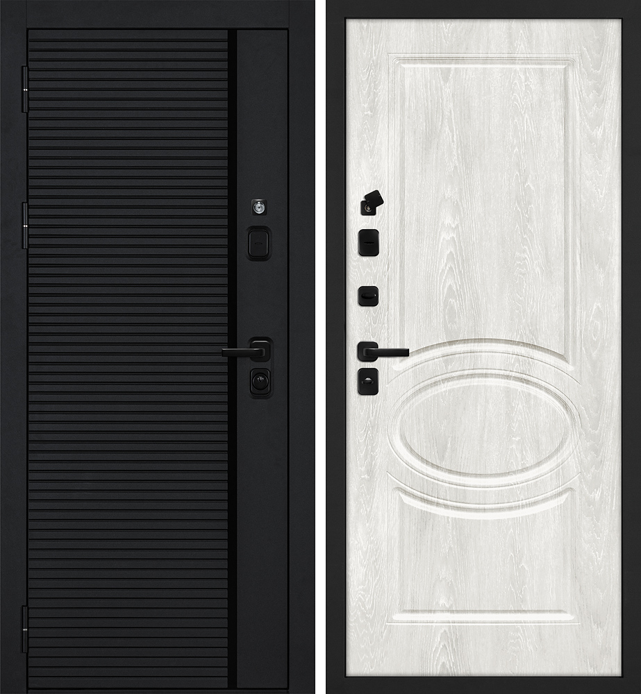 Дверь Галактика-173/Сиена-1  /  2050 х 980 левое 