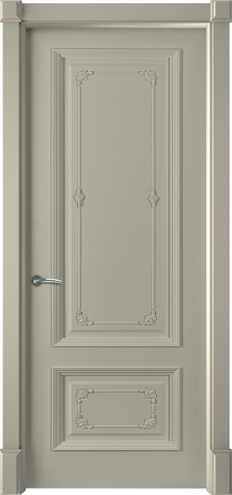 Двери крашеные (Эмаль) ТЕКОНА Смальта 20.2 глухое Олива ral 7032 размер 200 х 60 см. артикул F0000102325