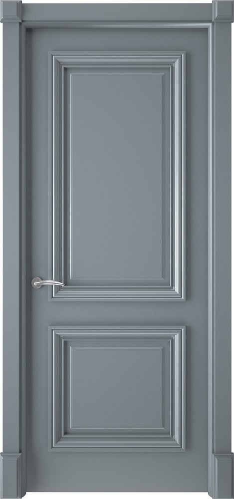 Двери крашеные (Эмаль) ТЕКОНА Смальта 22 глухое Графит ral 7015 размер 200 х 400 см. артикул F0000102478