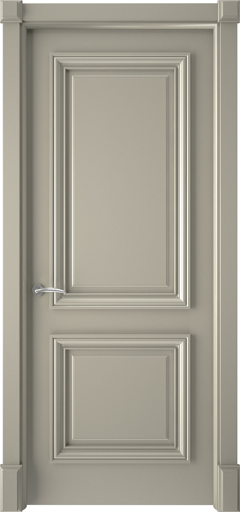 Двери крашеные (Эмаль) ТЕКОНА Смальта 22 глухое Олива ral 7032 размер 190 х 55 см. артикул F0000102489
