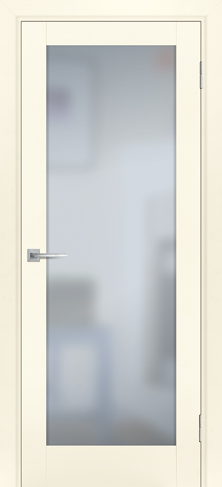 Двери ЭКОШПОН, ПВХ PROFILO PORTE PSE-25 со стеклом Магнолия размер 200 х 60 см. артикул F0000102771