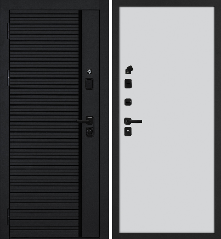 Дверь Галактика-173/Гладкая  /  2050 х 880 правое 