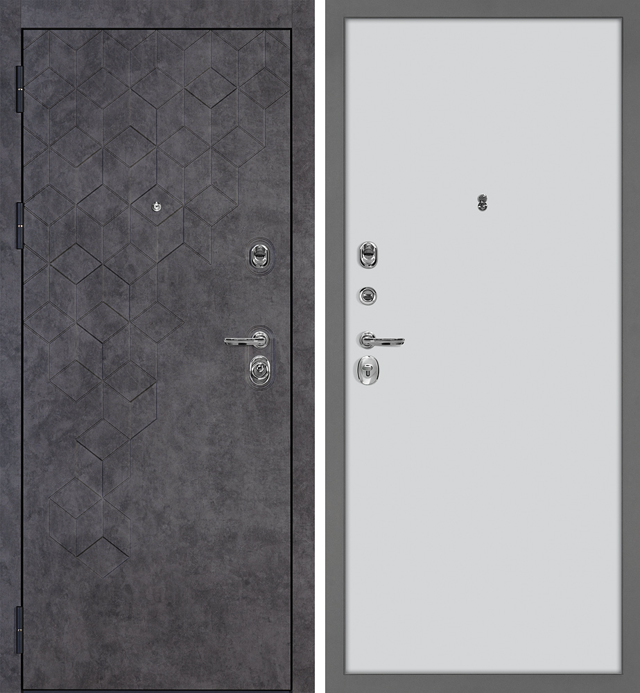 Дверь Тетра-126/Гладкая  /  2050 х 860 правое 