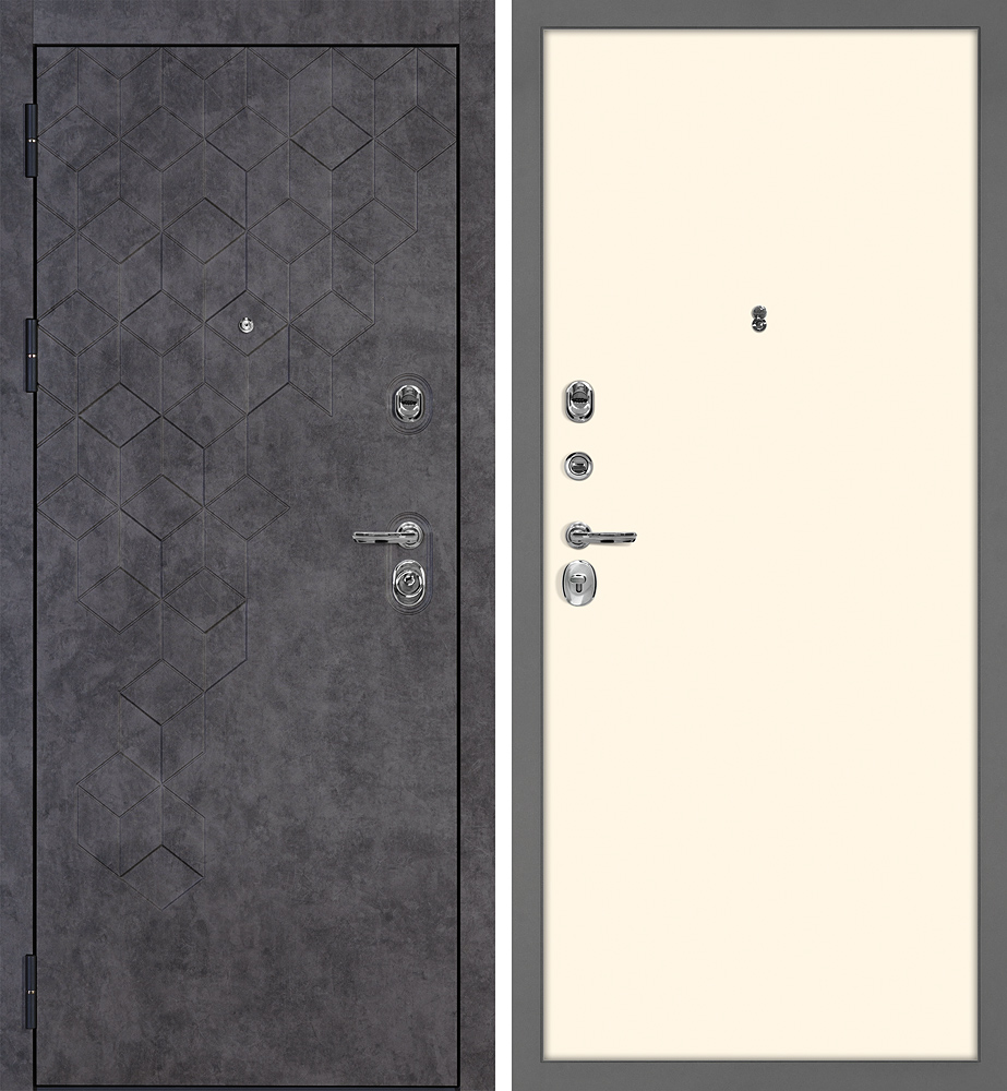 Дверь Тетра-126/Гладкая  /  2050 х 980 левое 