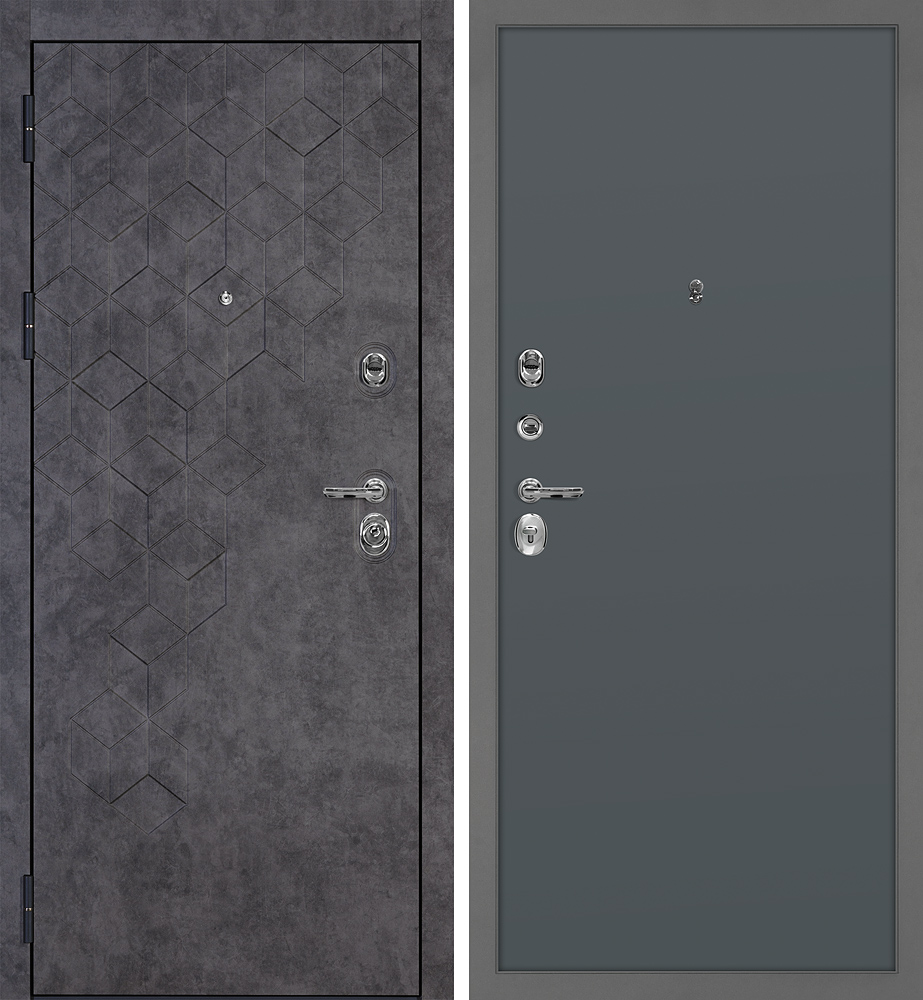 Дверь Тетра-126/Гладкая  /  2050 х 860 правое 