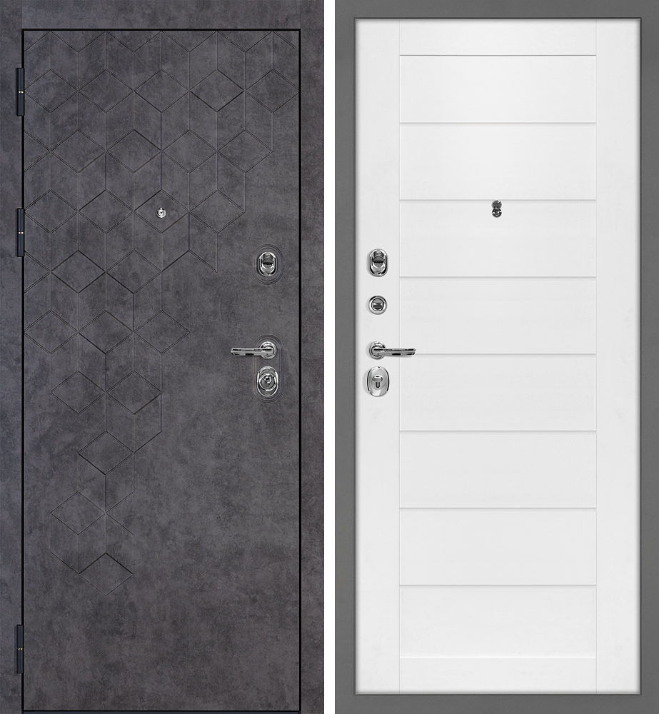 Дверь Тетра-126/Техно-708  /  2050 х 860 правое 