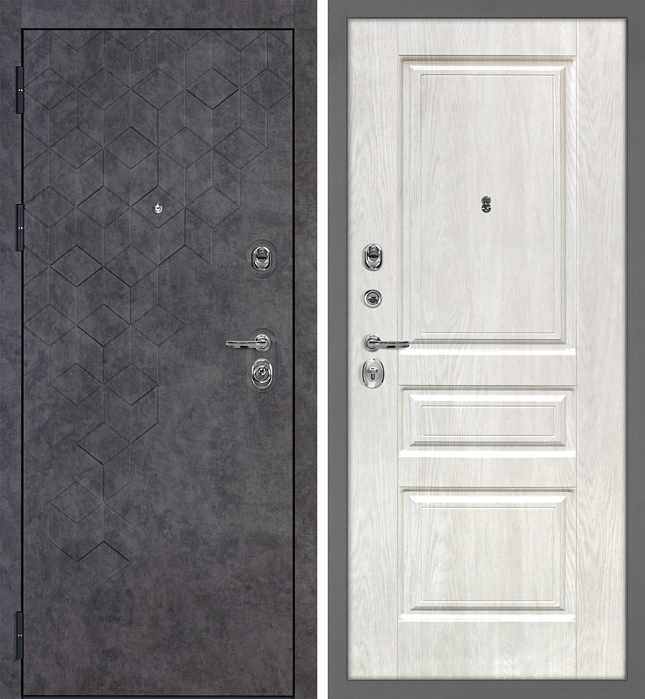 Дверь Тетра-126/Версаль-2  /  2050 х 980 левое 