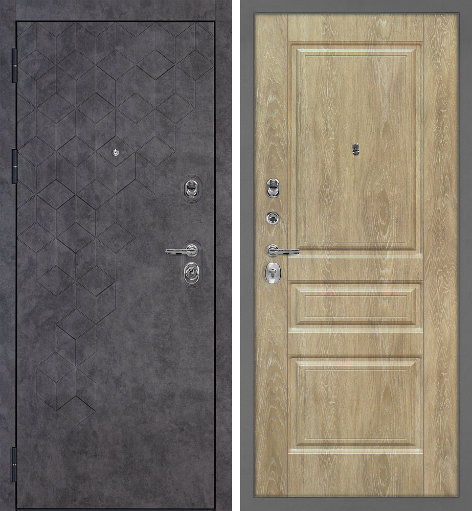 Дверь Тетра-126/Версаль-2  /  2050 х 980 правое 