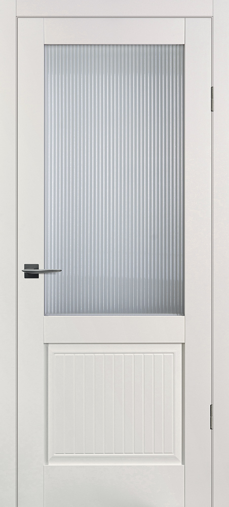 Двери ЭКОШПОН, ПВХ PROFILO PORTE PSC-57 со стеклом Зефир размер 200 х 60 см. артикул F0000103988
