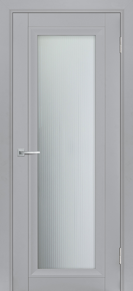 Двери ЭКОШПОН, ПВХ МАРИАМ ТЕХНО-711 со стеклом Манхэттен размер 200 х 60 см. артикул F0000104021