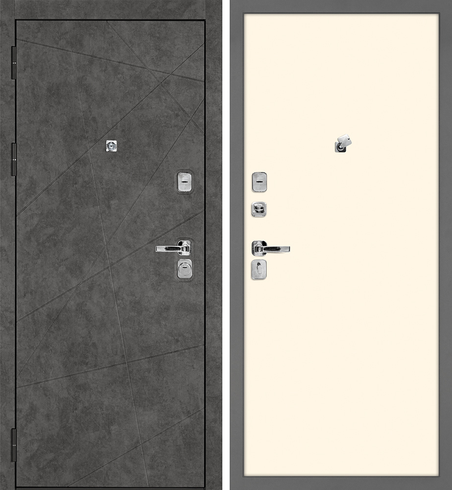 Дверь Урбан-127/Гладкая  /  2050 х 980 левое 