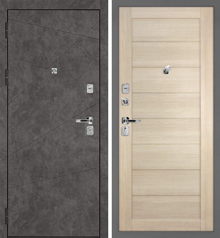 Дверь Урбан-127/Техно-708  /  2050 х 980 правое 