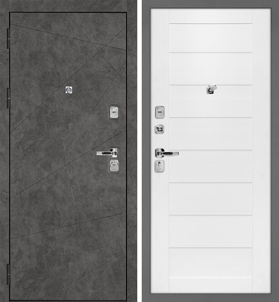 Дверь Урбан-127/Техно-708  /  2050 х 980 левое 