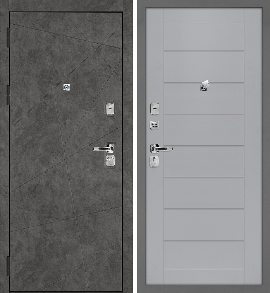 Дверь Урбан-127/Техно-708  /  2050 х 980 правое 