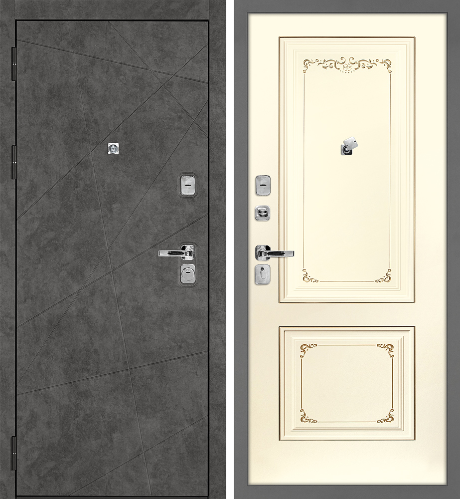 Дверь Урбан-127/Smalta-14  /  2050 х 980 правое 