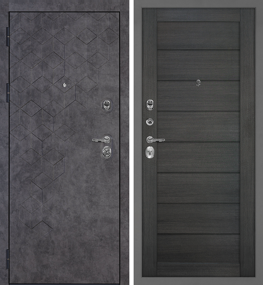 Дверь Тетра-126/Техно-708  /  2050 х 980 левое 