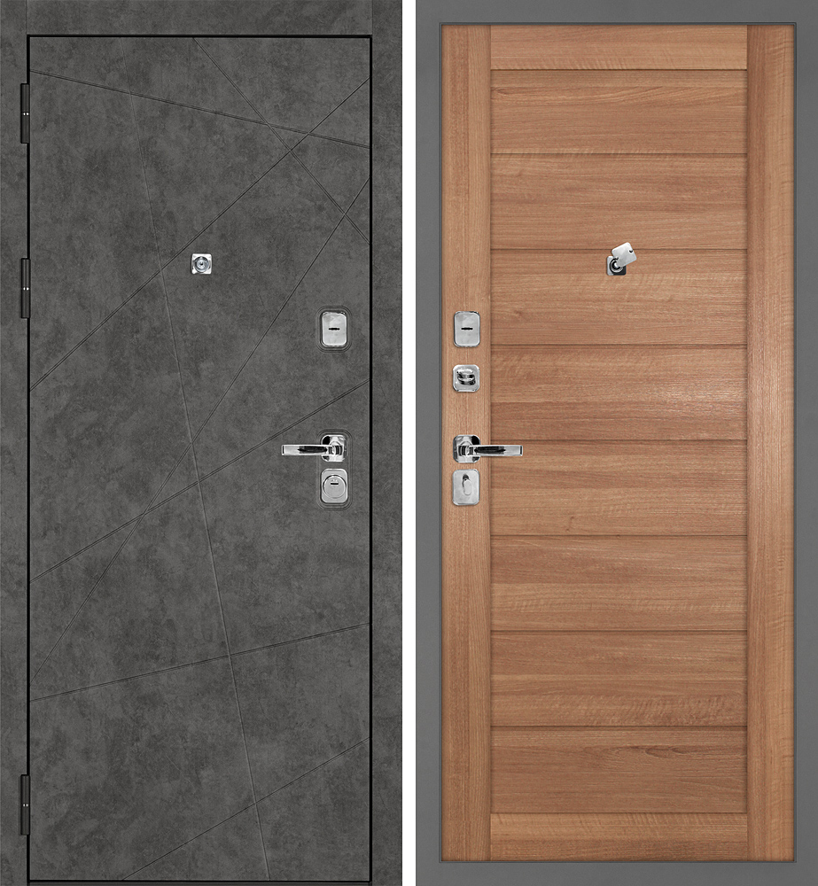 Дверь Урбан-127/Техно-708  /  2050 х 980 правое 