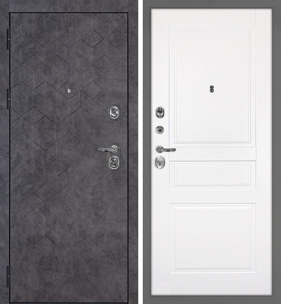 Дверь Тетра-126/Смальта-01  /  2050 х 860 левое 