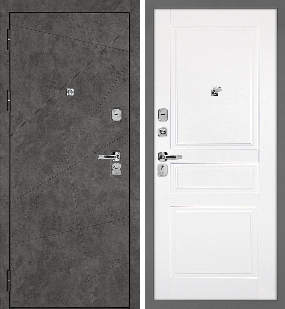 Дверь Урбан-127/Smalta-01  /  2050 х 980 правое 